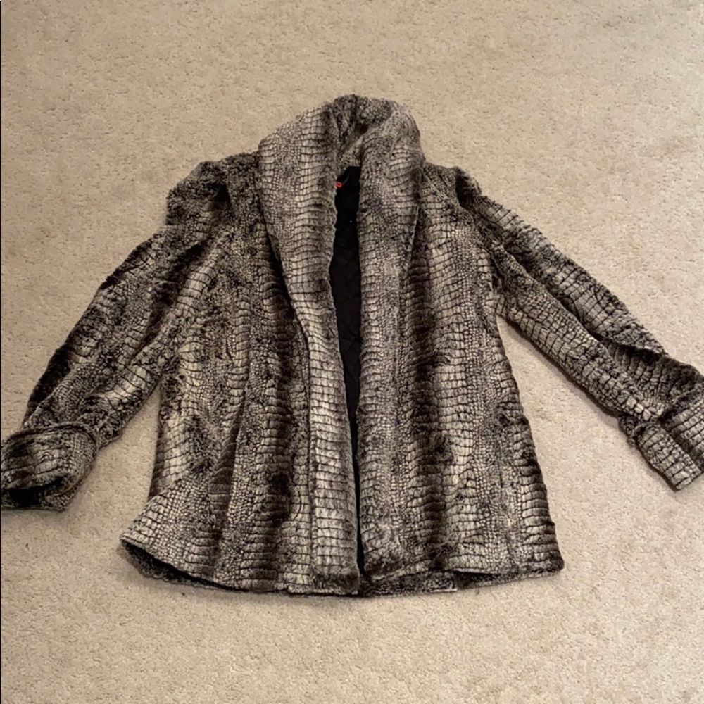 Alice + Olivia Faux Fur Jacket